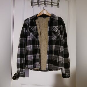 Big boy Eddie Bauer flannel jacket 14/16